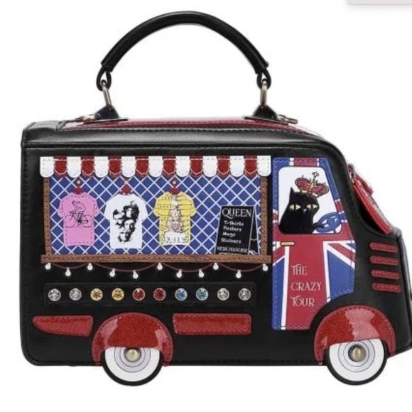 Vendula London Handbags - Vendula London Queen X Vendula Tour Bus Grab Bag